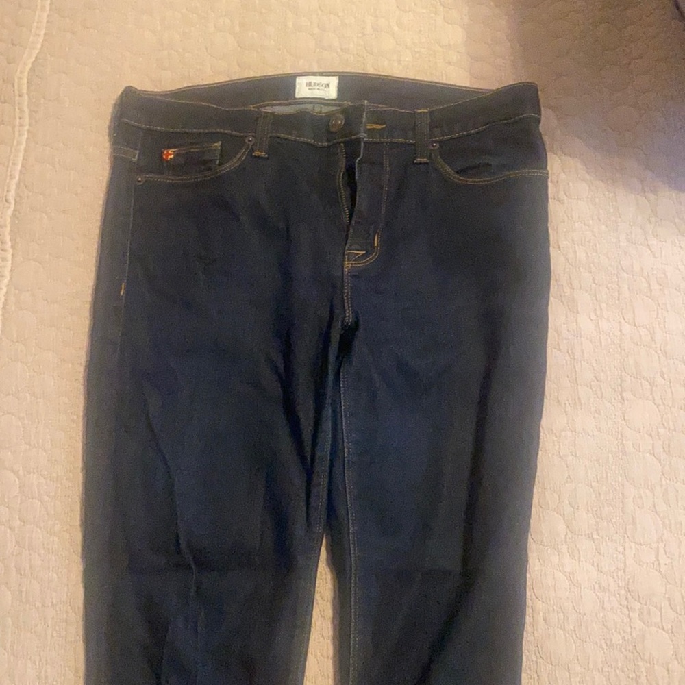 Dark denim Hudson jeans